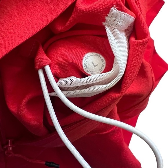 Lululemon Mens Train To Beach Shorts 8” Red L Athletic Running Gym Lined Pockets - Picture 6 of 10